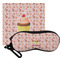 Sweet Cupcakes Eyeglass Case & Cloth w/ Name or Text
