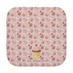 Sweet Cupcakes Face Towel w/ Name or Text