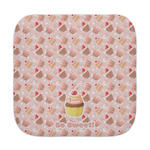 Sweet Cupcakes Face Towel w/ Name or Text