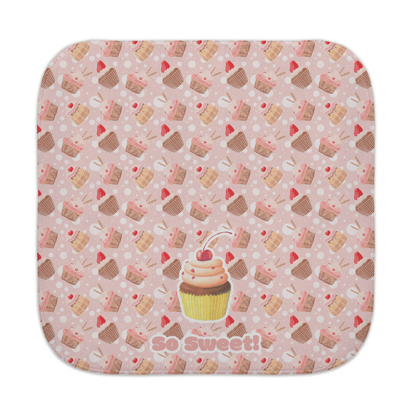 Custom Sweet Cupcakes Face Towel w/ Name or Text
