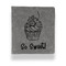 Sweet Cupcakes Leather Binder - 1" - Grey (Personalized)