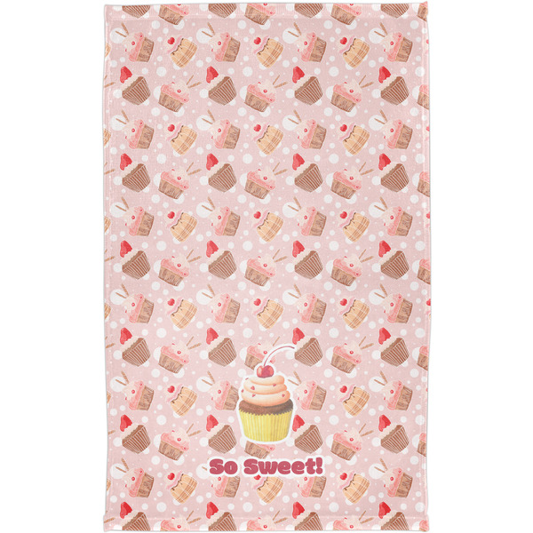 Sweet Cupcakes Finger Tip Towel - Full View
