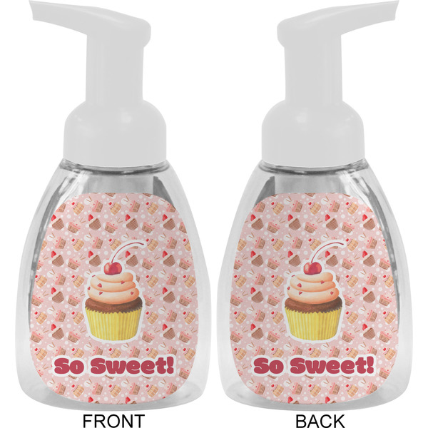 Sweet Cupcakes Foam Soap Bottle Approval - White