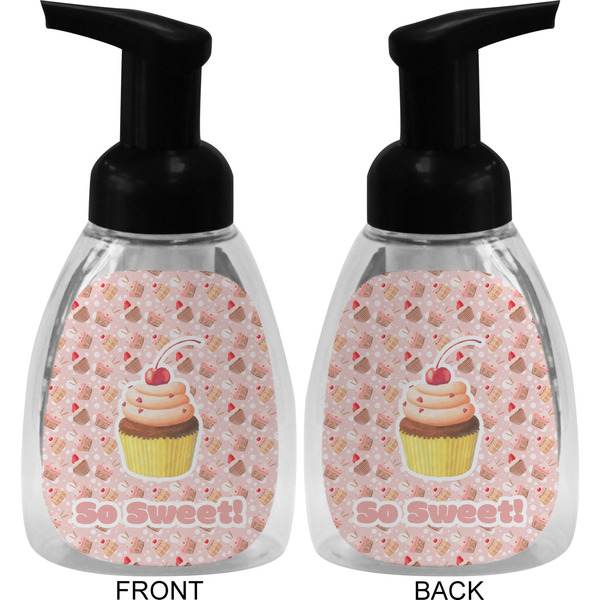 Sweet Cupcakes Foam Soap Bottle (Front & Back)
