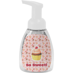 Sweet Cupcakes Foam Soap Bottle - White (Personalized)
