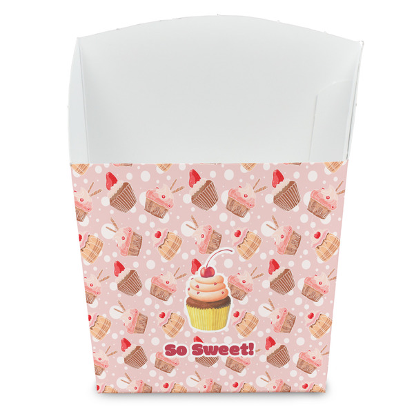 Custom Sweet Cupcakes French Fry Favor Boxes (Personalized)