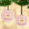 Sweet Cupcakes Frosted Glass Ornament - MAIN PARENT