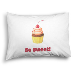 Sweet Cupcakes Pillow Case - Standard - Graphic (Personalized)