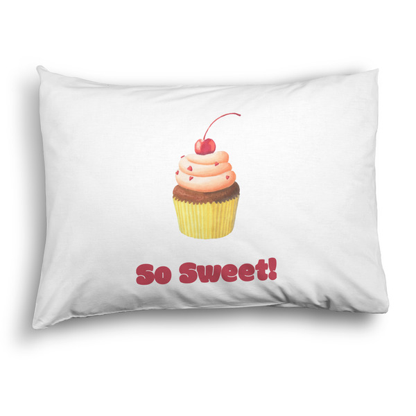 Custom Sweet Cupcakes Pillow Case - Standard - Graphic (Personalized)