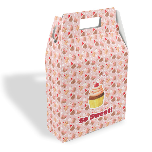 Custom Sweet Cupcakes Gable Favor Box (Personalized)