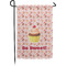 Sweet Cupcakes Small Garden Flag - Double Sided w/ Name or Text