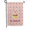 Sweet Cupcakes Small Garden Flag - Single Sided w/ Name or Text