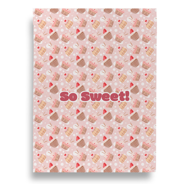 Sweet Cupcakes Garden Flags - Large - Double Sided - BACK