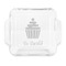 Sweet Cupcakes Glass Cake Dish - APPROVAL (8x8)