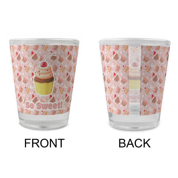 Sweet Cupcakes Glass Shot Glass - Standard - APPROVAL