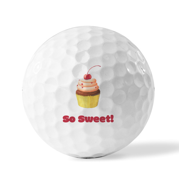 Sweet Cupcakes Golf Balls - Generic - Set of 12 - FRONT