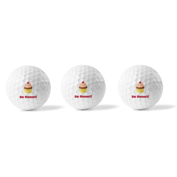 Sweet Cupcakes Golf Balls - Generic - Set of 3 - APPROVAL