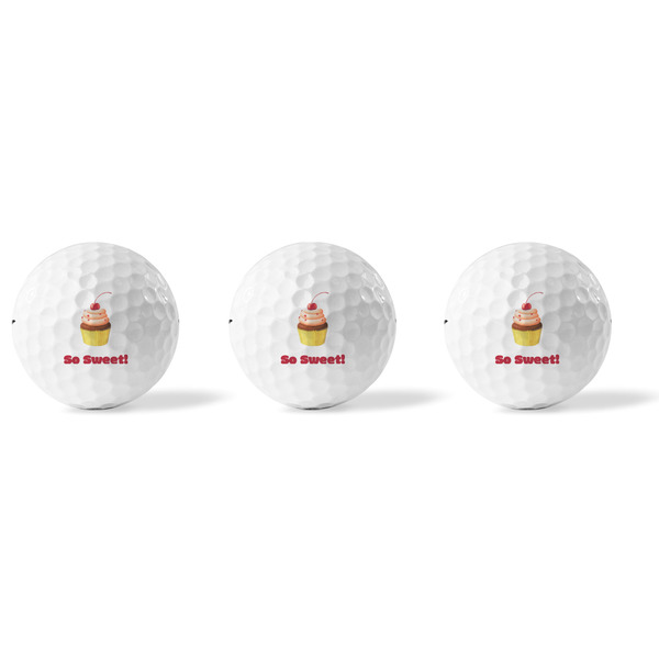 Sweet Cupcakes Golf Balls - Titleist - Set of 3 - APPROVAL