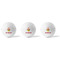 Sweet Cupcakes Golf Balls - Titleist - Set of 3 - APPROVAL