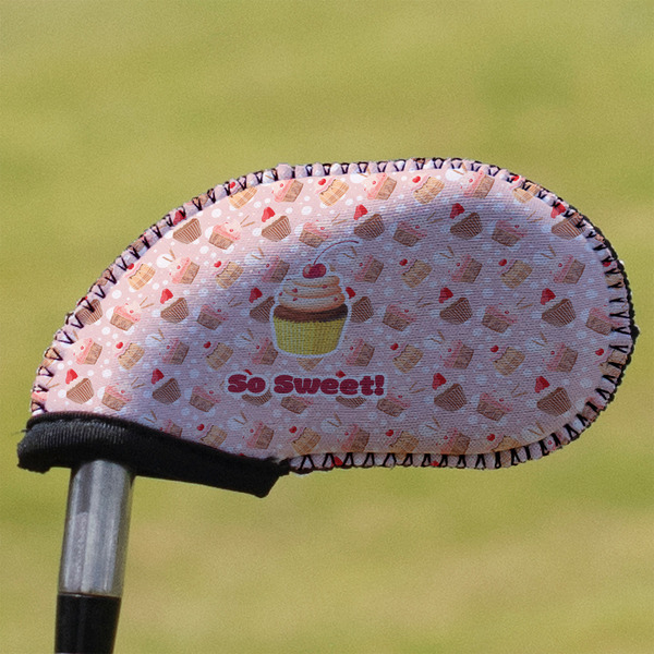 Custom Sweet Cupcakes Golf Club Iron Cover - Single (Personalized)
