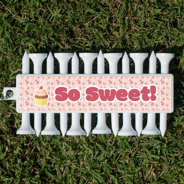 Sweet Cupcakes Golf Tees & Ball Markers Set - Front
