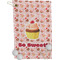 Sweet Cupcakes Golf Towel (Personalized) - FRONT (Small Full Print)