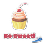 Sweet Cupcakes Graphic Iron On Transfer - Up to 15"x15" (Personalized)