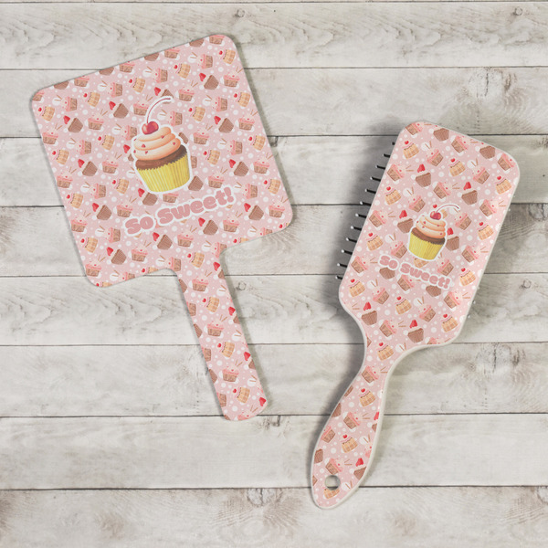 Sweet Cupcakes Hand Mirrors - In Context