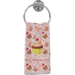 Sweet Cupcakes Hand Towel - Full Print w/ Name or Text