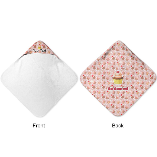 Sweet Cupcakes Hooded Baby Towel- Approval