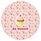 Sweet Cupcakes Icing Circle - Medium - Single
