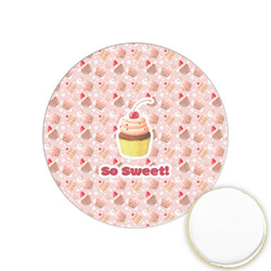 Sweet Cupcakes Printed Cookie Topper - 1.25" (Personalized)