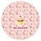 Sweet Cupcakes Icing Circle - XSmall - Single