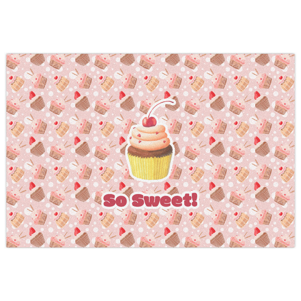 Sweet Cupcakes Indoor / Outdoor Rug - 2'x3' - Front Flat