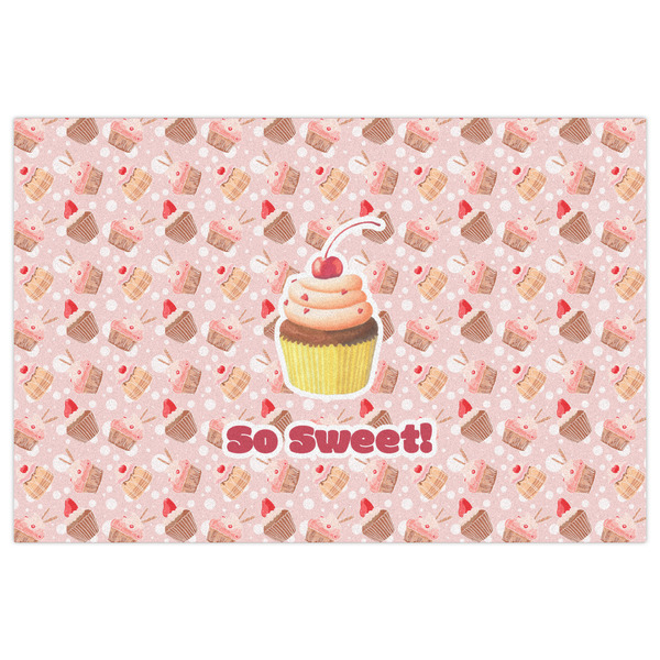 Sweet Cupcakes Indoor / Outdoor Rug - 4'x6' - Front Flat