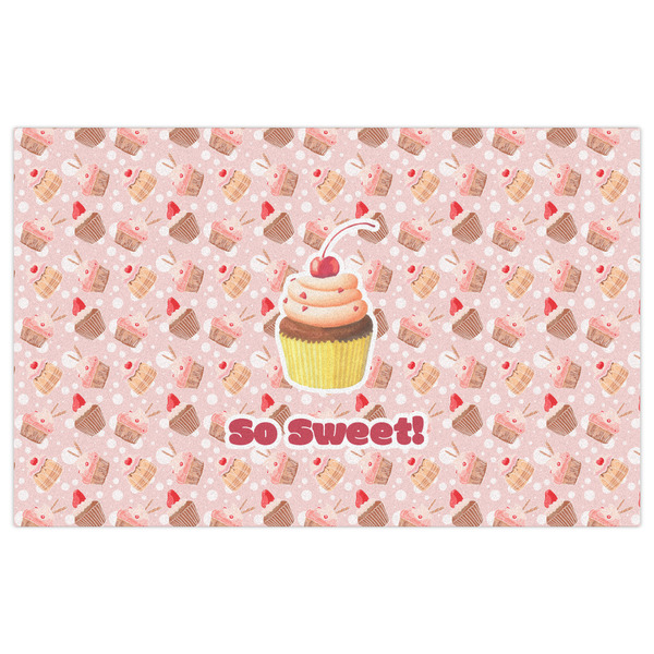 Sweet Cupcakes Indoor / Outdoor Rug - 5'x8' - Front Flat