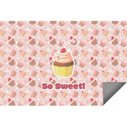 Sweet Cupcakes Indoor / Outdoor Rug (Personalized)