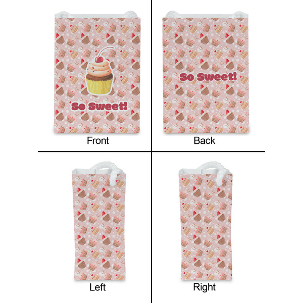 Sweet Cupcakes Jewelry Gift Bag - Matte - Approval