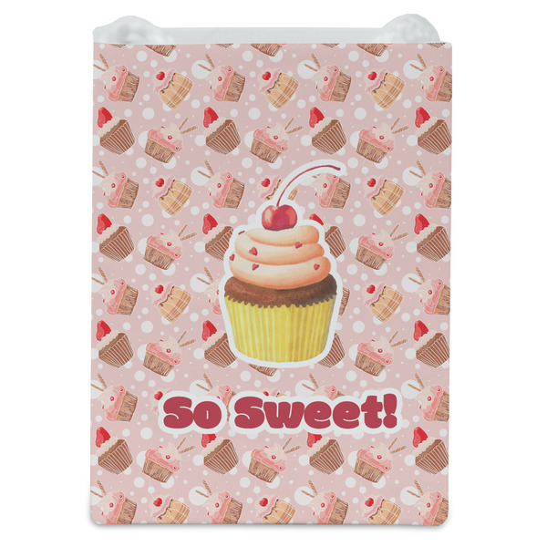 Sweet Cupcakes Jewelry Gift Bag - Matte - Front