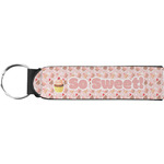 Sweet Cupcakes Neoprene Keychain Fob (Personalized)