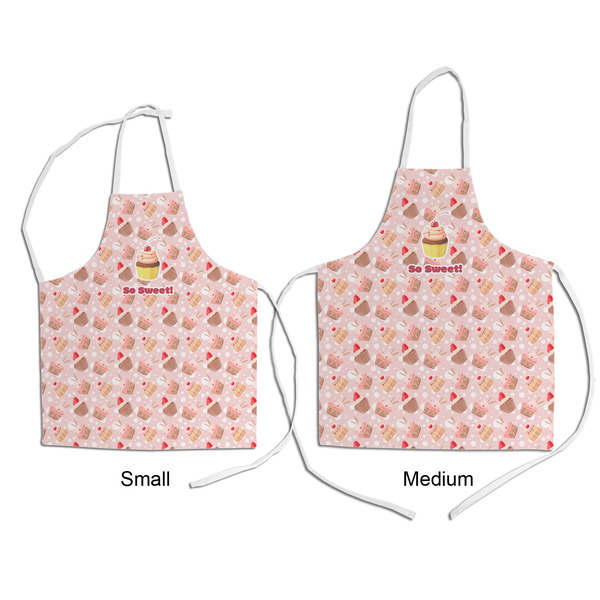 Sweet Cupcakes Kid's Aprons - Comparison