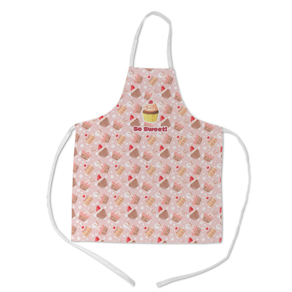 Custom Sweet Cupcakes Kid's Apron w/ Name or Text