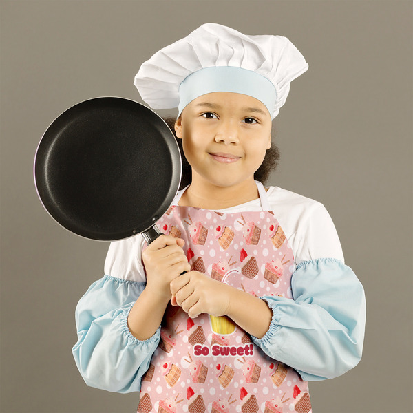 Sweet Cupcakes Kid's Aprons - Medium - Lifestyle