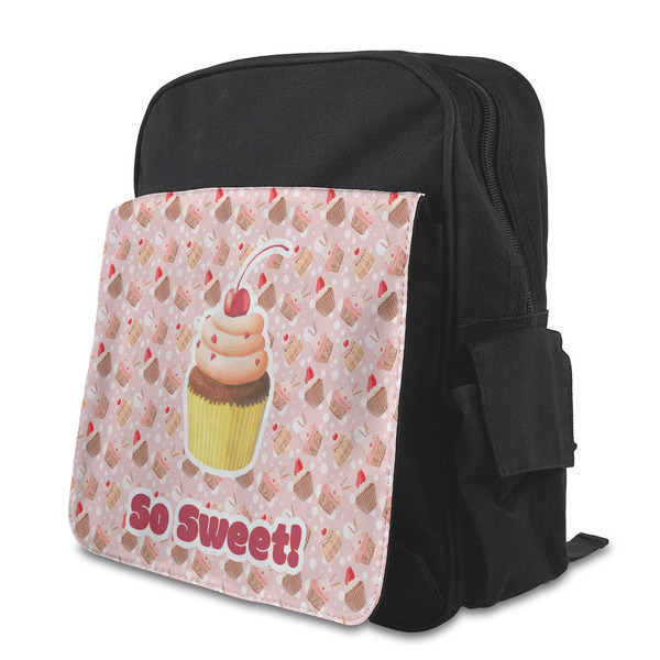 Custom Sweet Cupcakes Preschool Backpack (Personalized)