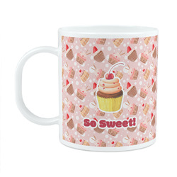 Sweet Cupcakes Plastic Kids Mug (Personalized)