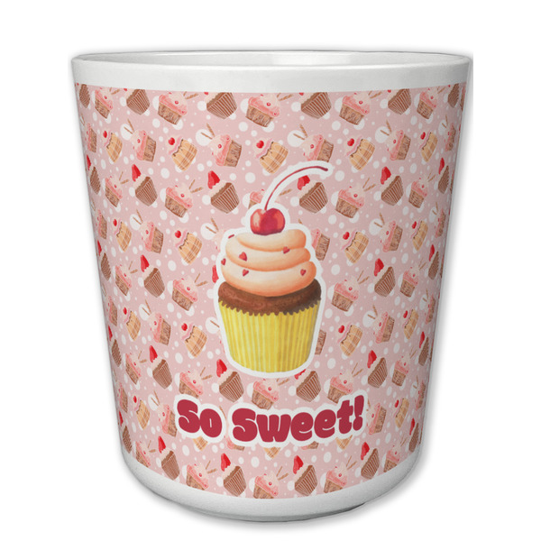 Custom Sweet Cupcakes Plastic Tumbler 6oz (Personalized)