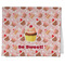 Sweet Cupcakes Kitchen Towel - Poly Cotton w/ Name or Text