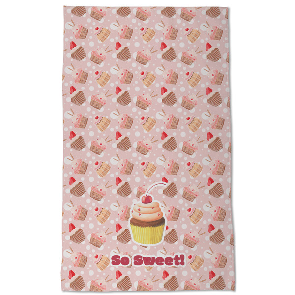 Sweet Cupcakes Kitchen Towel - Poly Cotton - Full Front