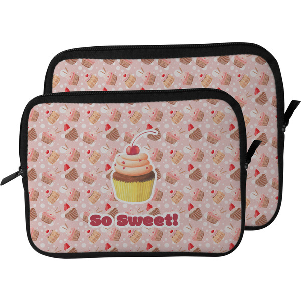 Sweet Cupcakes Laptop Sleeve (Size Comparison)