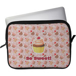Sweet Cupcakes Laptop Sleeve / Case - 13" w/ Name or Text